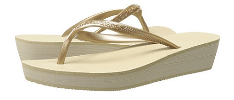 Havaianas High Light Flip Flop wedge sandals-iShops Spring Break Panama City 2016